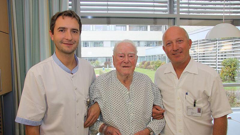 102-Jähriger erholt sich nach seiner Operation "schneller als ein Junger"