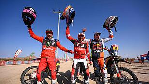Walkner beendete Rallye Dakar als Dritter