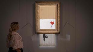 Ein Phantom mischt den Kunstmarkt auf: Rekord-Erlös für Banksy-Werk
