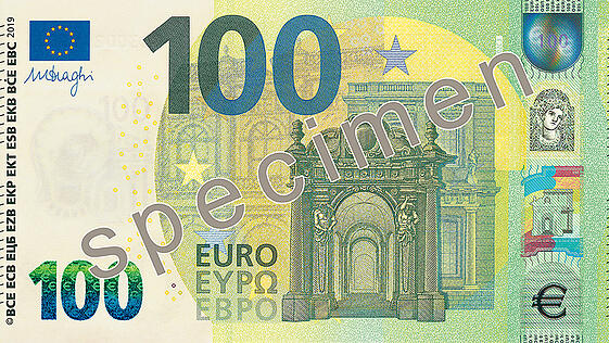 Neue Hundert Euro Scheine